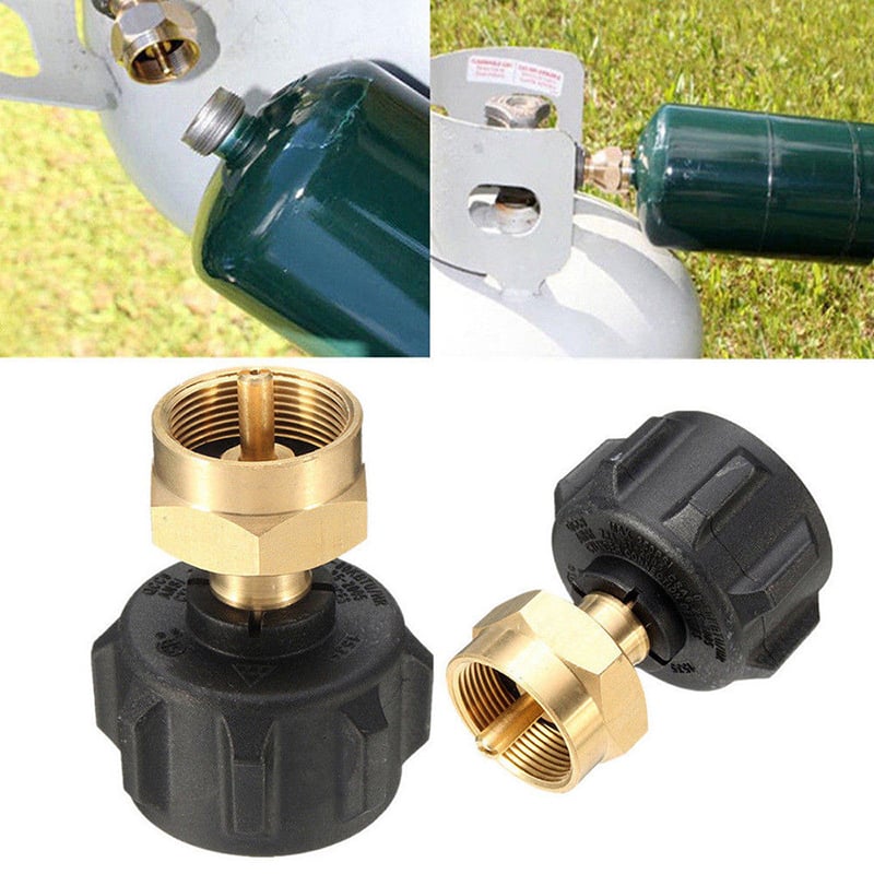 1LB Propane Refill Adapter BBQ Kit with QCC1 Regulator by Endo33 Markets