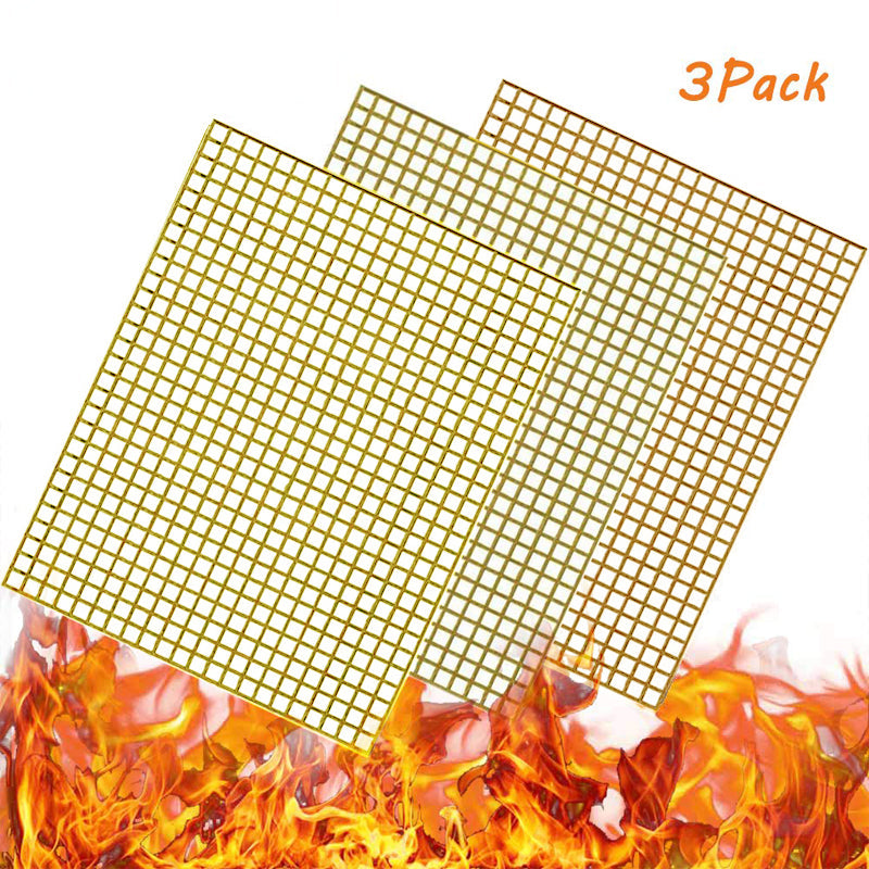 Grill Mesh Mat For Tailgating And Outdoor BBQ 3/PAK by Endo33 Markets