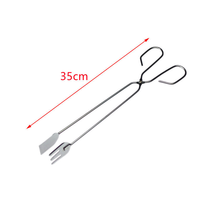 BBQ Tool Charcoal Tongs and Food Grilling Clamps by Endo33 Markets