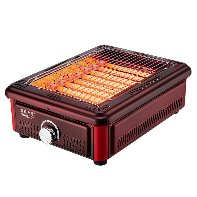 Mini Energy-Saving Electric Heater with BBQ Function by Endo33 Markets