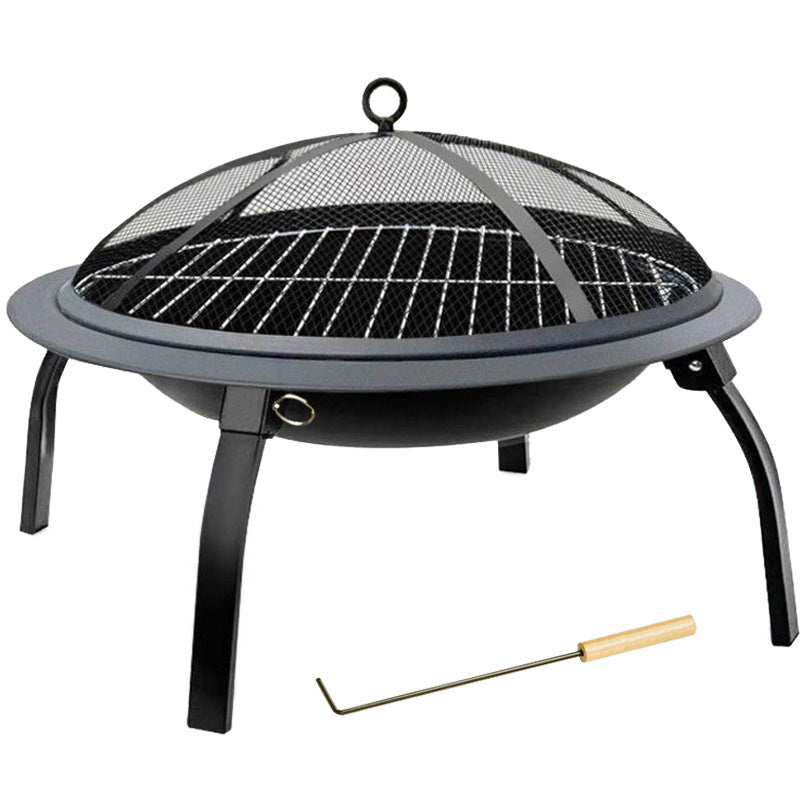 Folding Portable BBQ Charcoal Grill by Endo33 Markets