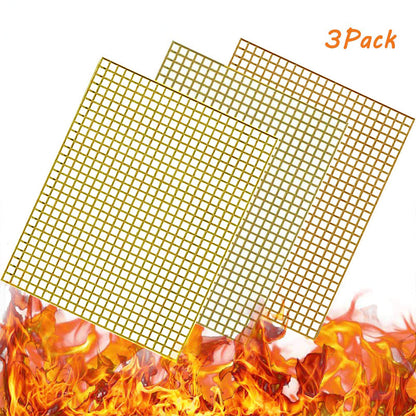 Grill Mesh Mat For Tailgating And Outdoor BBQ 3/PAK by Endo33 Markets