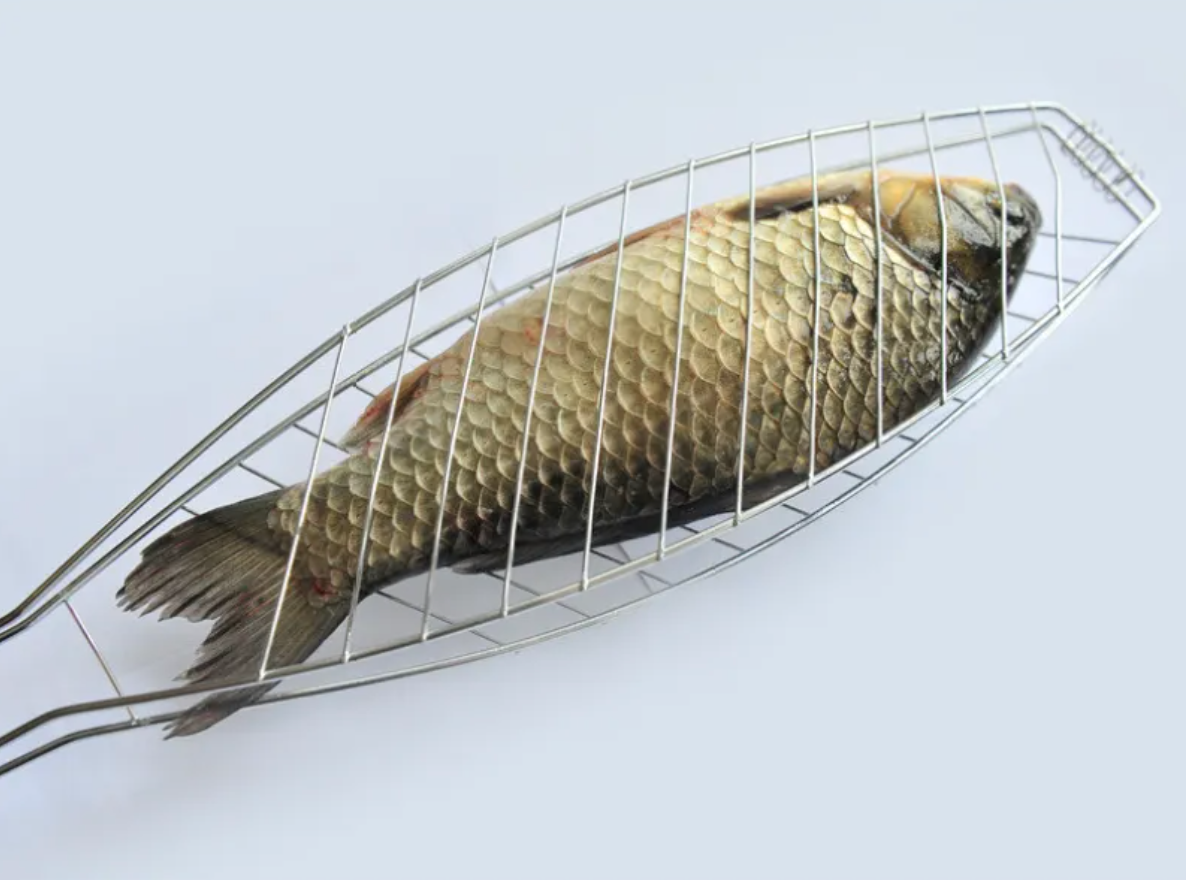 Outdoor Barbecue Fish Clip by Endo33 Markets