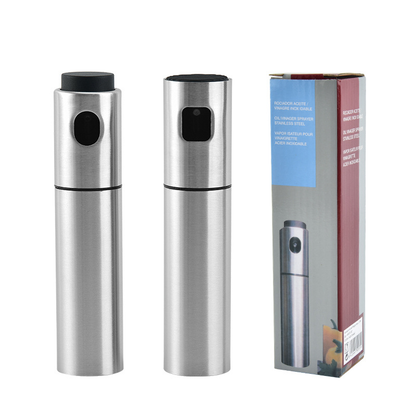 Stainless Steel BBQ Fuel Spray Bottle with Brush & Funnel by Endo33 Markets
