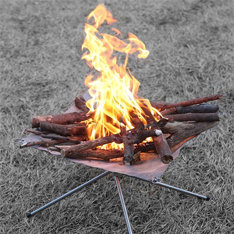 Outdoor Fire Pit and BBQ Grill by Endo33 Markets