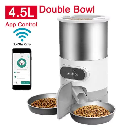 Double Meal Dispenser for Pets by Endo33 Markets