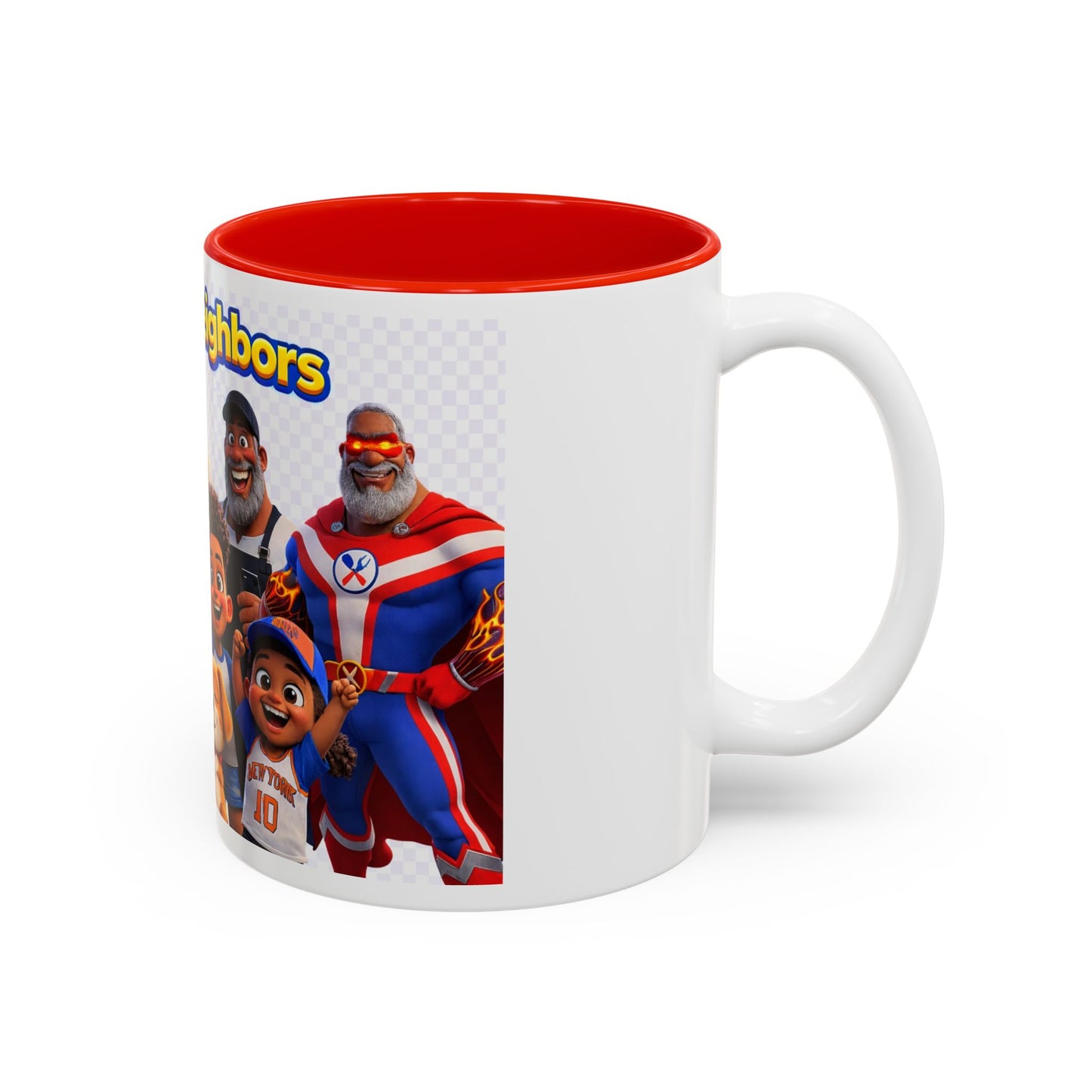 Two-Tone Accent Mug (11oz, 15oz) by Printify