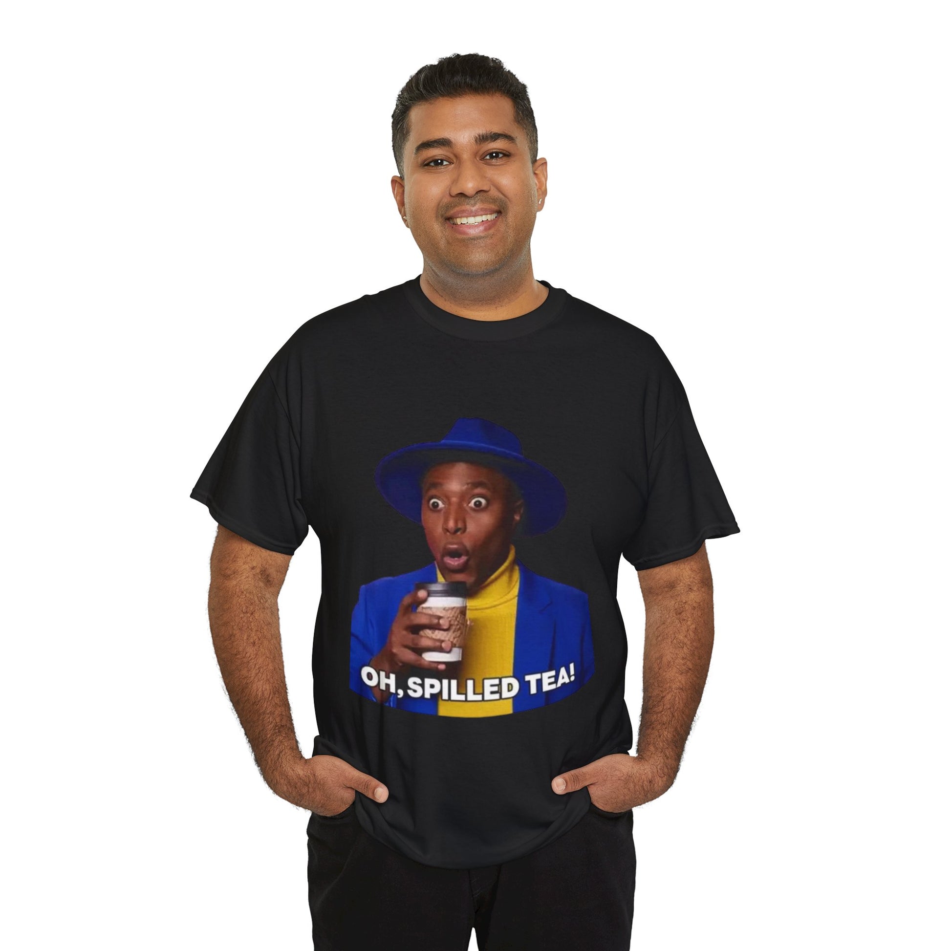 Unisex Heavy Cotton Tee Oh Spilled Tea