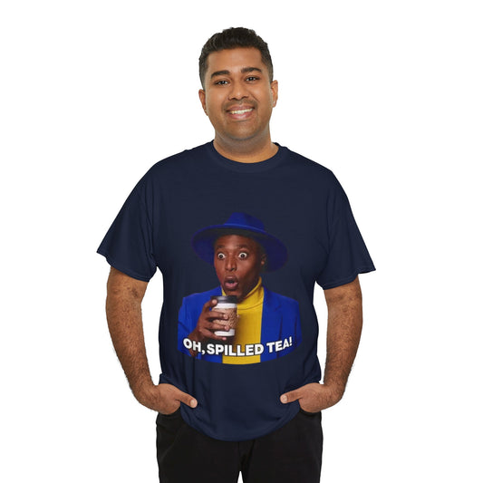 Unisex Heavy Cotton Tee Oh Spilled Tea