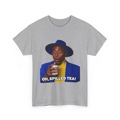 Unisex Heavy Cotton Tee Oh Spilled Tea