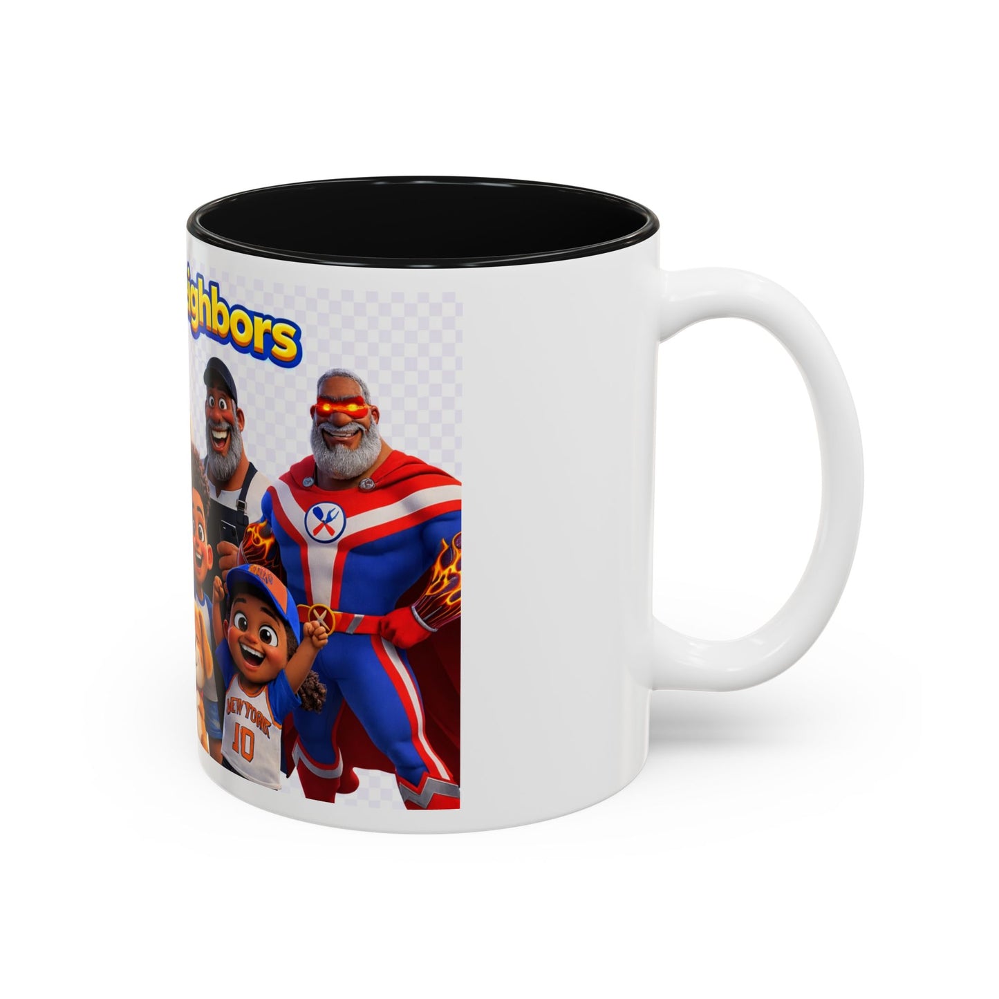 Two-Tone Accent Mug (11oz, 15oz) by Printify
