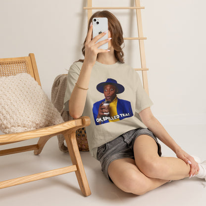 Unisex Heavy Cotton Tee Oh Spilled Tea