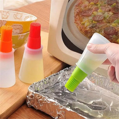 Silicone Basting Brushes for BBQ and Baking (1pc) by Endo33 Markets