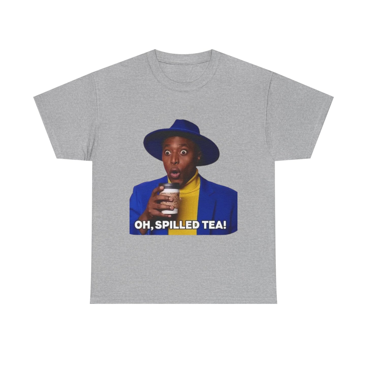 Unisex Heavy Cotton Tee Oh Spilled Tea