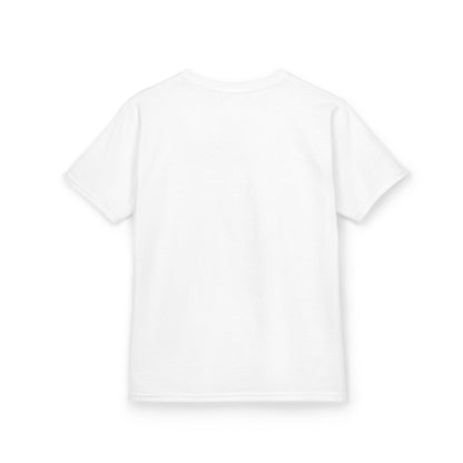 Kids Superhero T-Shirt — City Night Spider Pose Design by Printify