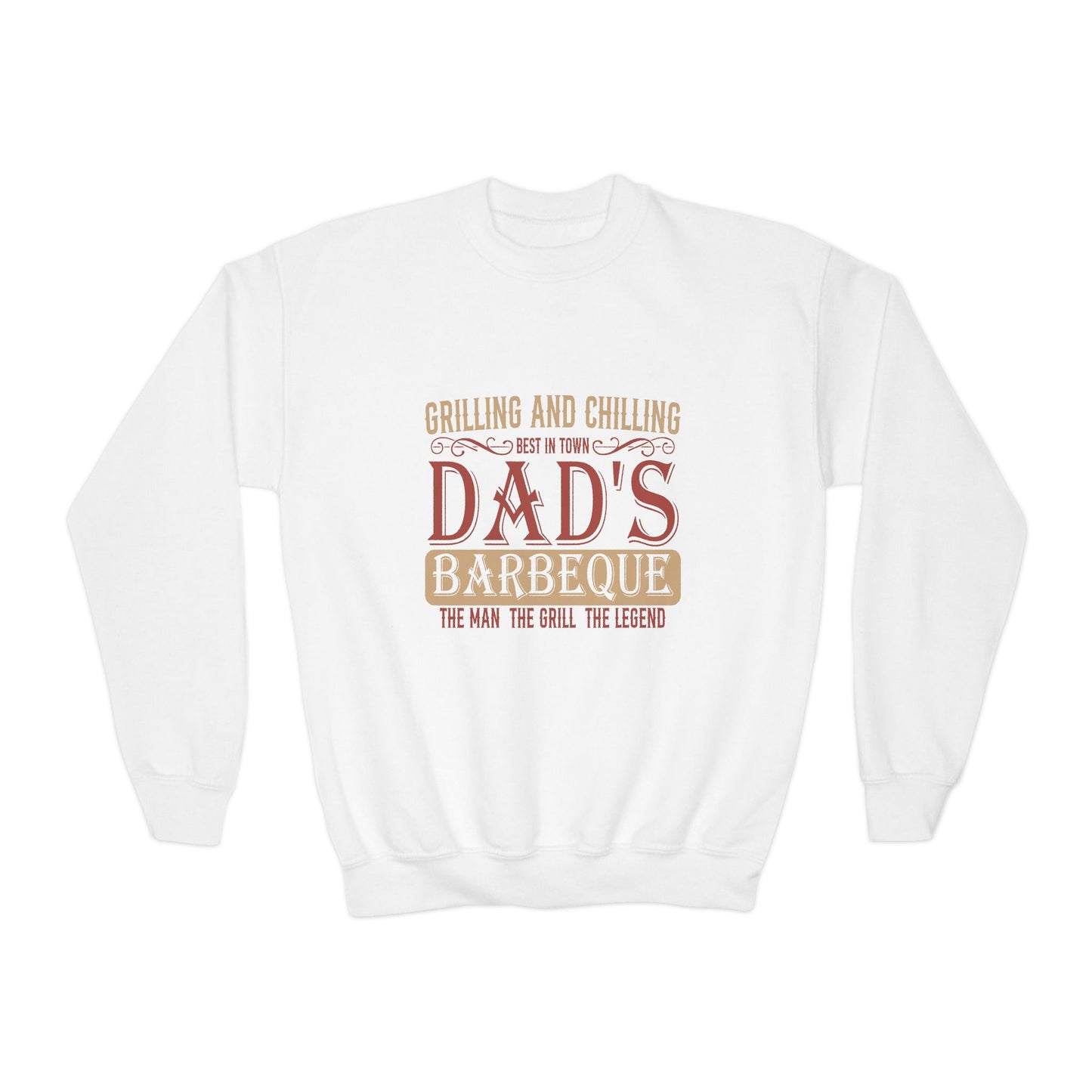 Youth Crewneck Sweatshirt by Printify