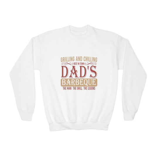 Youth Crewneck Sweatshirt by Printify