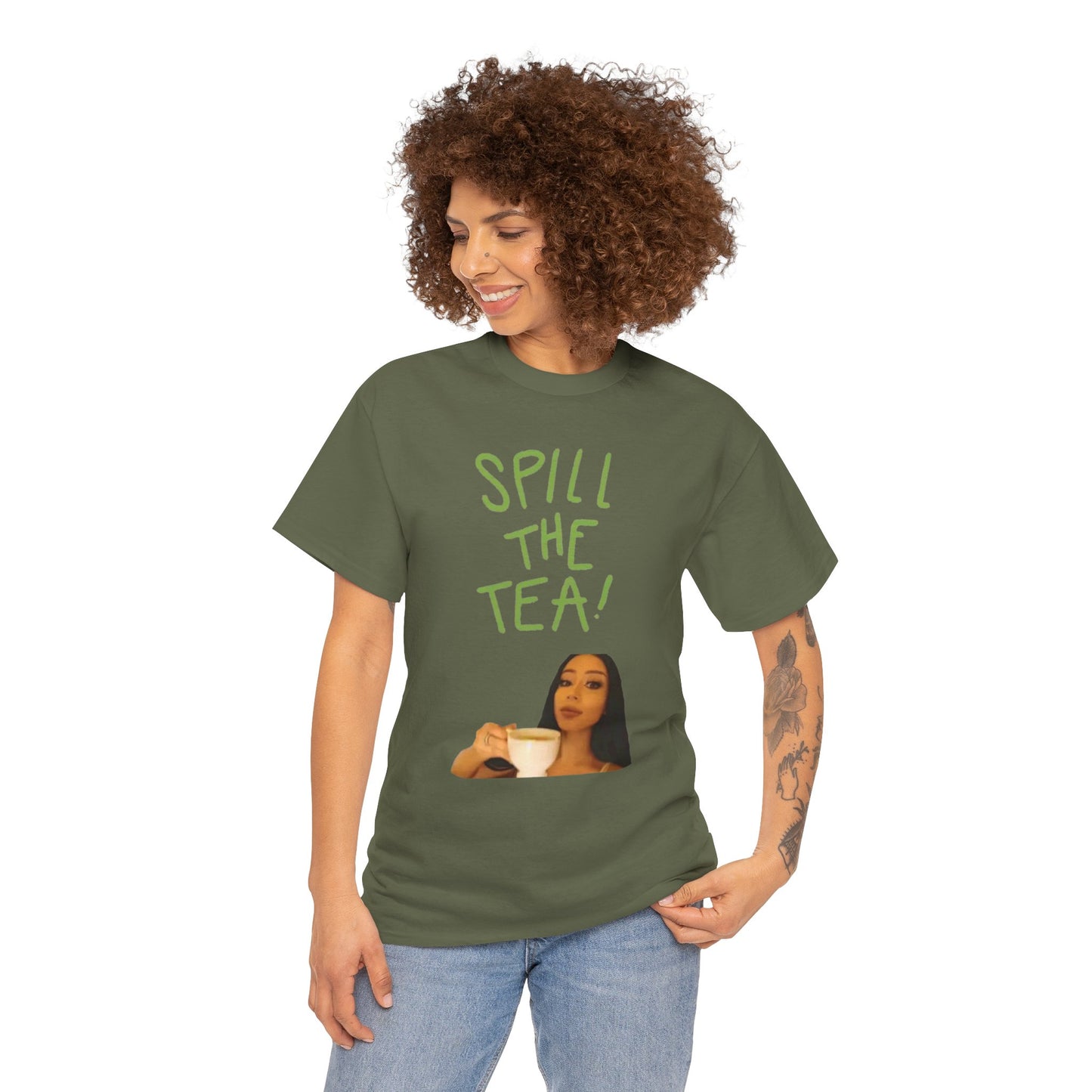 Unisex Heavy Cotton Tee for use