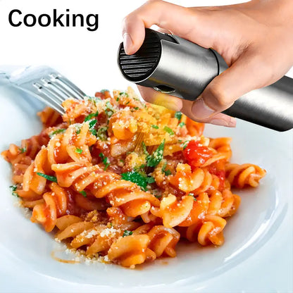 Stainless Steel BBQ Fuel Spray Bottle with Brush & Funnel by Endo33 Markets
