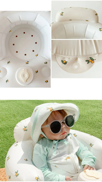 Inflatable Baby Chair for Dining & Bath by Endo33 Markets
