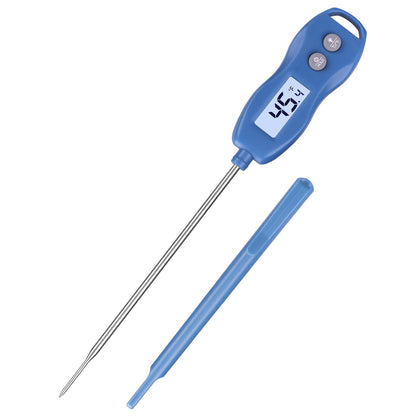 Digital Meat Thermometer BacklightWaterproof Instant Read Food Thermometer for Cooking and Grilling for BBQ Grill Liquids Beef Turkey (Blue) by Endo33 Markets