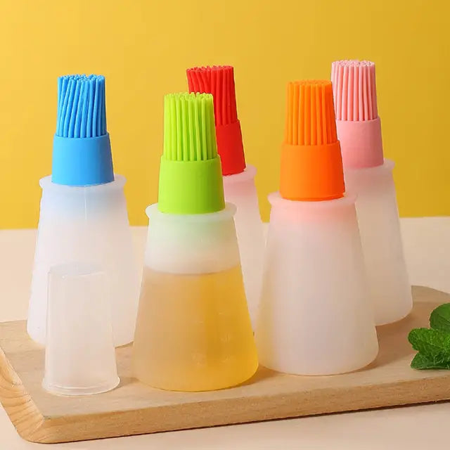 Silicone Basting Brushes for BBQ and Baking (1pc) by Endo33 Markets