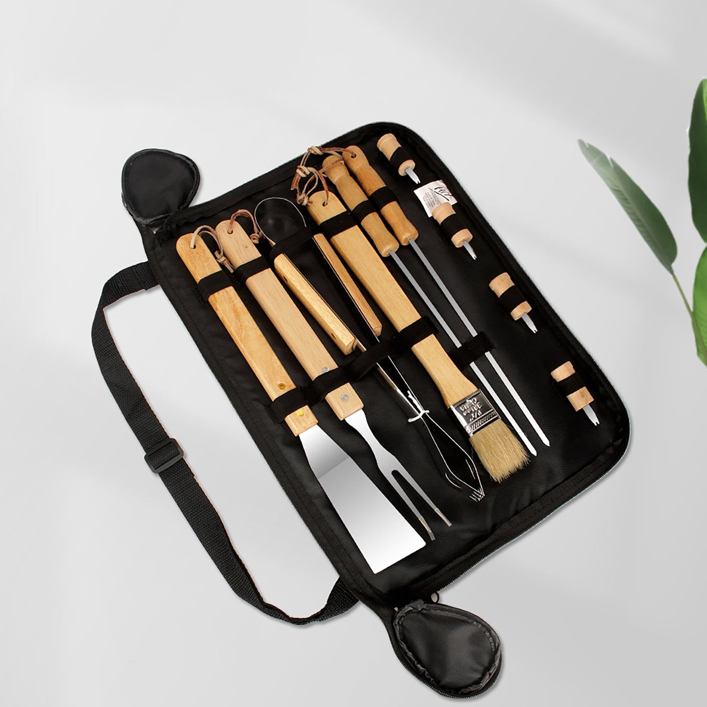 Stainless Steel Portable Outdoor Camping BBQ Tool by Endo33 Markets