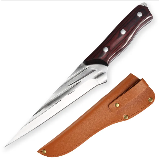 Outdoor Stainless Steel Boning Knife by Endo33 Markets