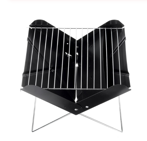 Outdoor Folding BBQ Grill - Small X-Type Design by Endo33 Markets