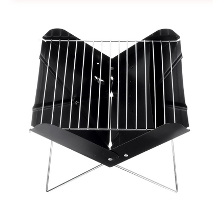 Outdoor Folding BBQ Grill - Small X-Type Design by Endo33 Markets