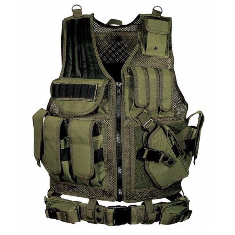 Camouflage Tactical Vest for Outdoor Adventures by Endo33 Markets