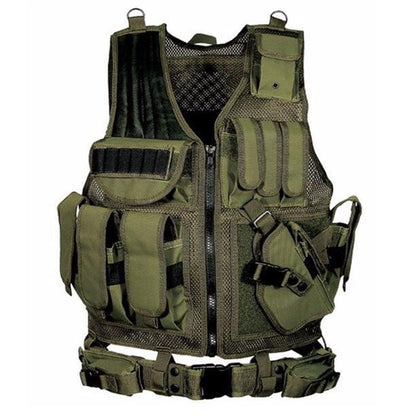 Camouflage Tactical Vest for Outdoor Adventures by Endo33 Markets