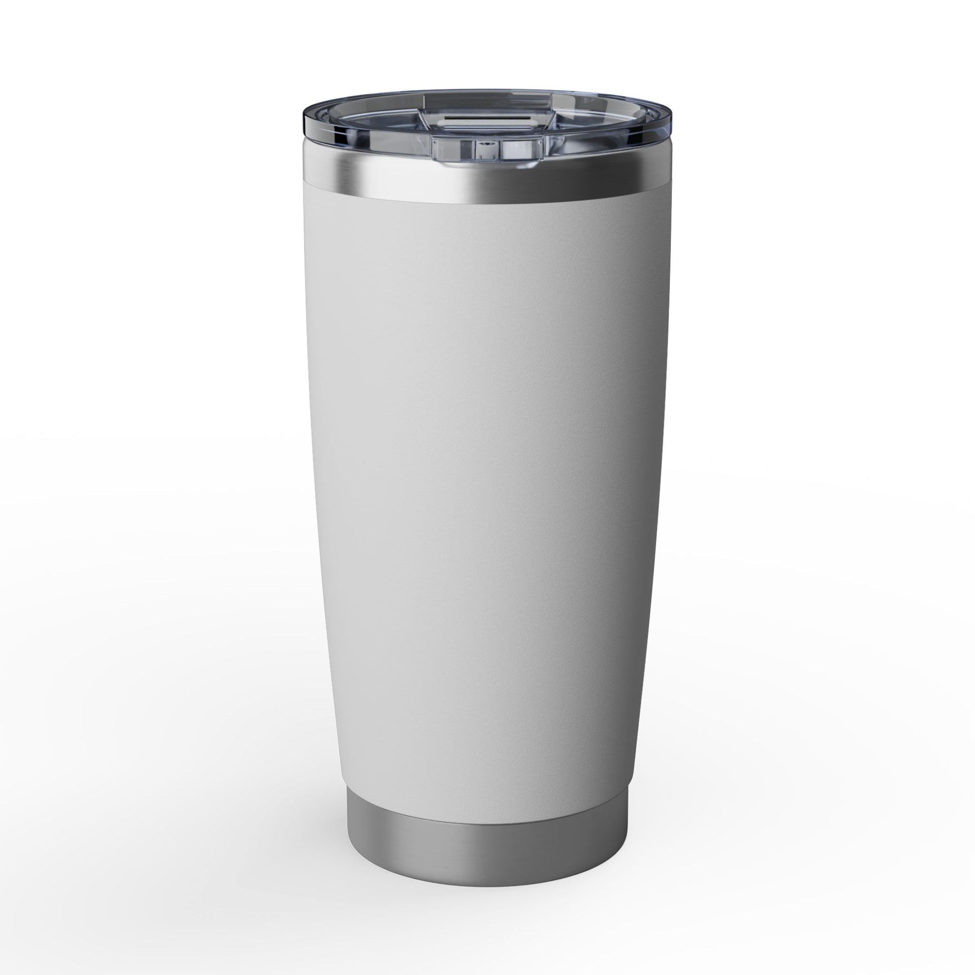 20oz Tumbler — “Oops Too Much Gas” Funny Grilling Explosion Stainless Travel Mug by Printify