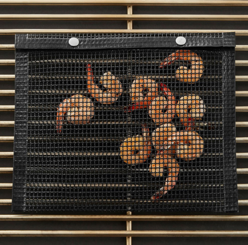 Non-Stick BBQ Mat and Mesh Grilling Bags by Endo33 Markets