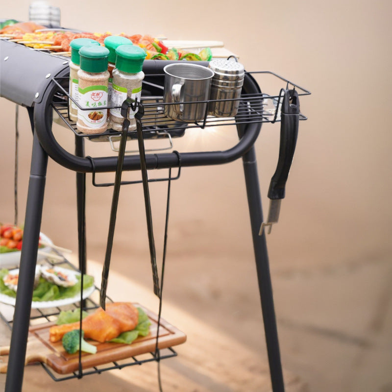 Portable Multifunctional Outdoor Charcoal Grill by Endo33 Markets