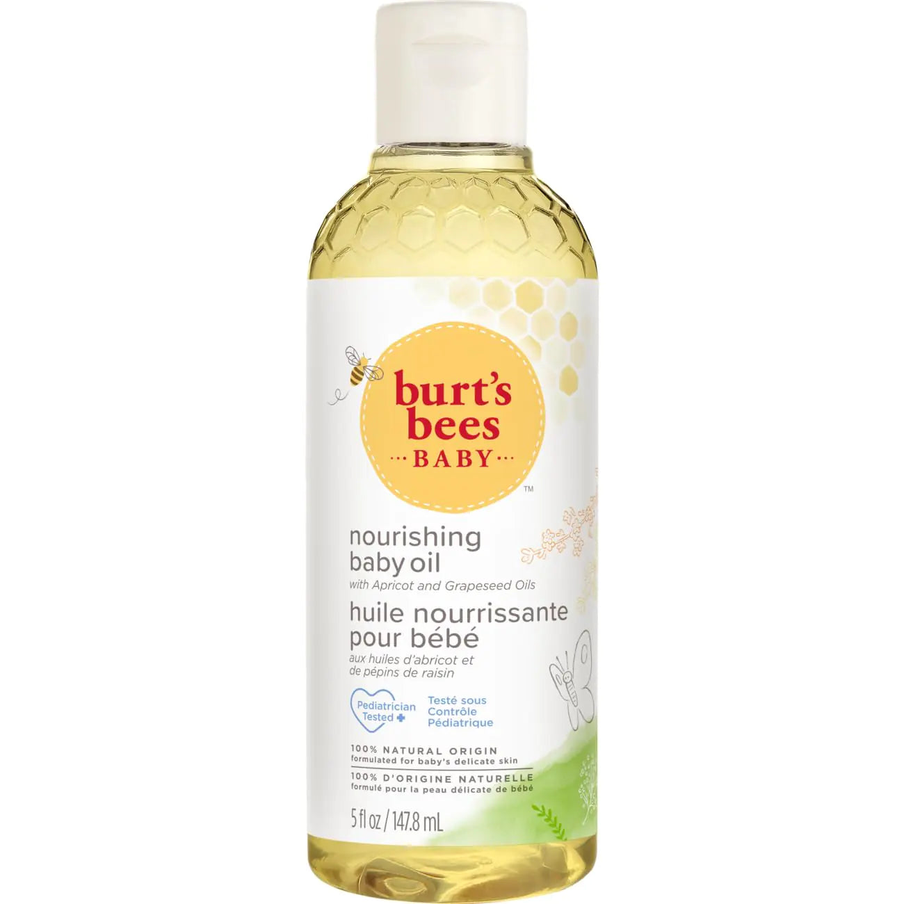 BURTS BEES BABY Nourishing Baby Oil 5 FZ