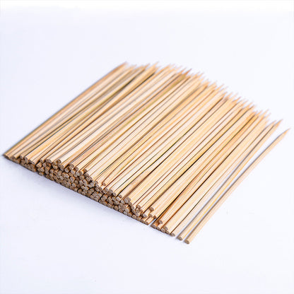 Disposable Bamboo Skewers for BBQ - 15cm Length by Endo33 Markets