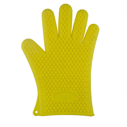 Heat-Resistant Non-Slip Silicone BBQ Kitchen Gloves by Endo33 Markets
