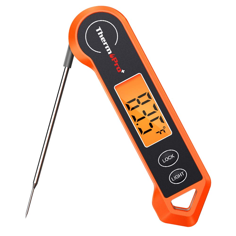 ThermoPro TP19H Digital Meat Thermometer for Cooking with Ambidextrous Backlit and Motion Sensing Kitchen Cooking Food Thermometer for BBQ Grill Smoker Oil Fry Candy Instant Read Thermometer by Endo33 Markets