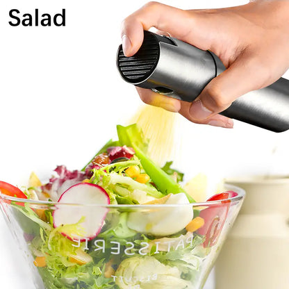 Stainless Steel BBQ Fuel Spray Bottle with Brush & Funnel by Endo33 Markets