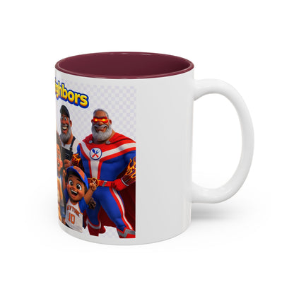 Two-Tone Accent Mug (11oz, 15oz) by Printify