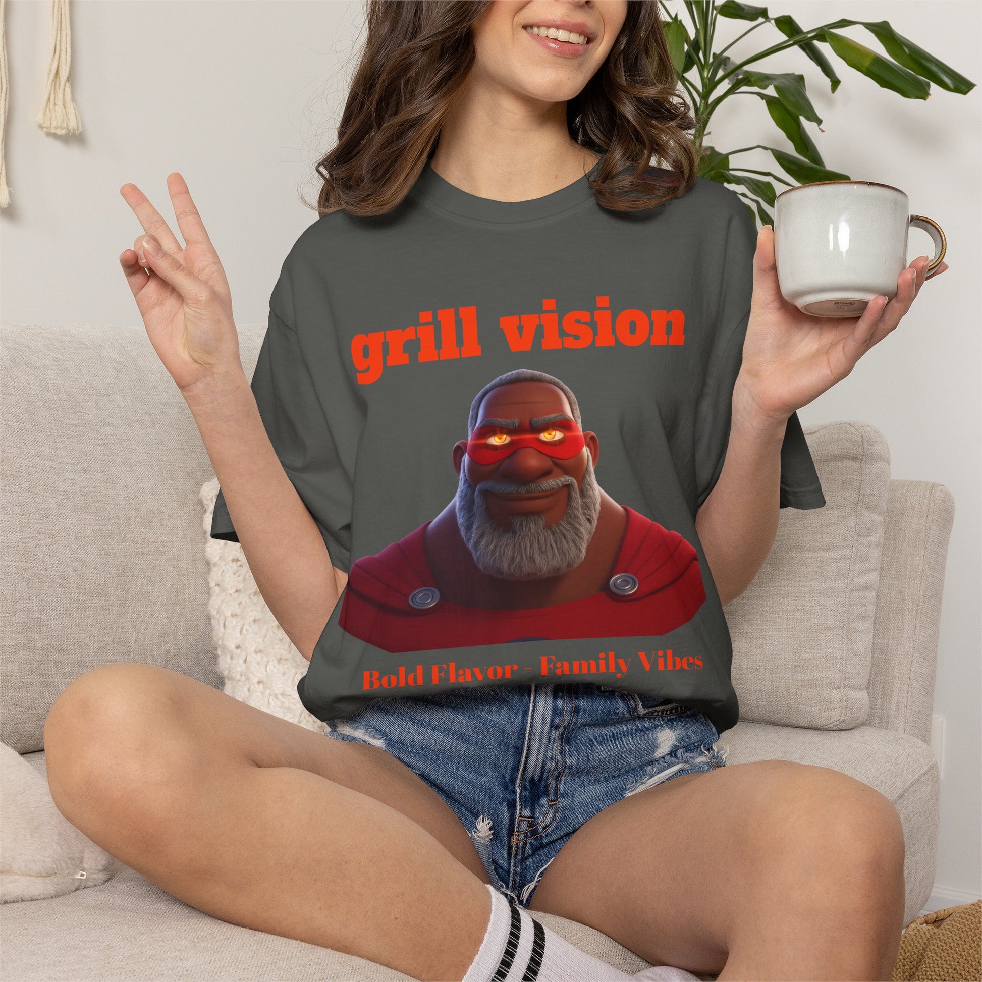 Grill Vision T-Shirt by Printify
