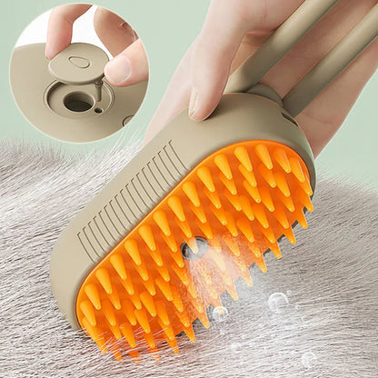 Steam Cleaning/Massaging Brush for Pets by Endo33 Markets
