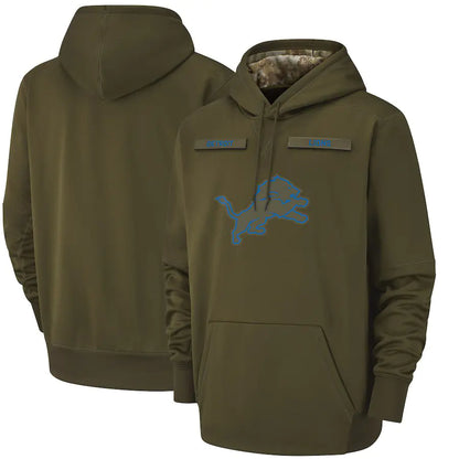 Men's NFL Tribute Loose Fit Hoodie Sweatshirt by Endo33 Markets