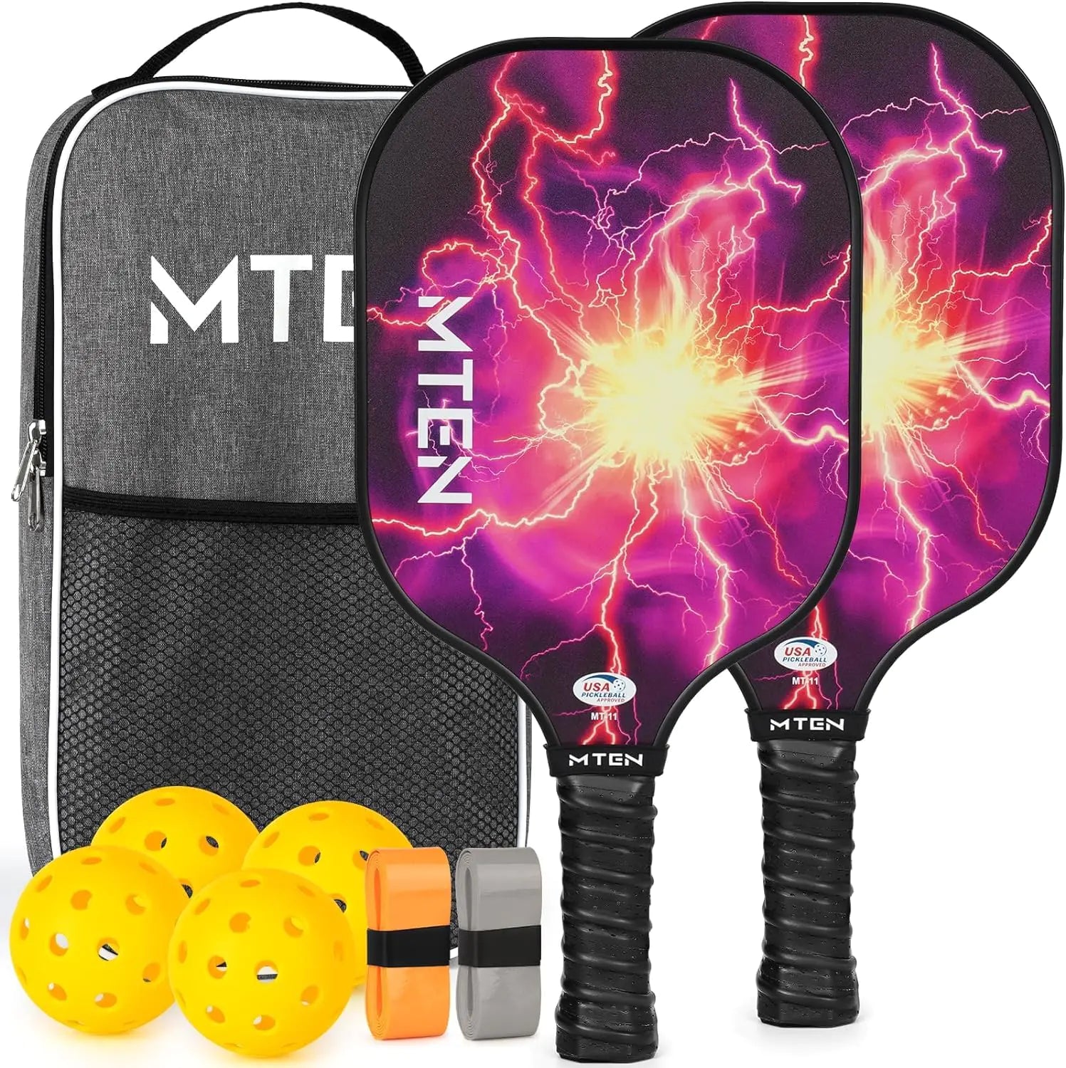 Pickleball Paddles USAPA Approved Pickleball Paddles Set of 2 Lightweight Fiberglass Pickleball Set with 2 Pickleball Rackets4 Pickleball Balls1Carry Bag Pickleball Set for Beginners & Pros by Endo33 Markets