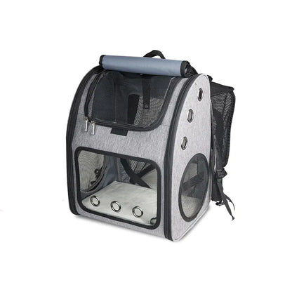 Portable Breathable Foldable Backpack for Pets by Endo33 Markets