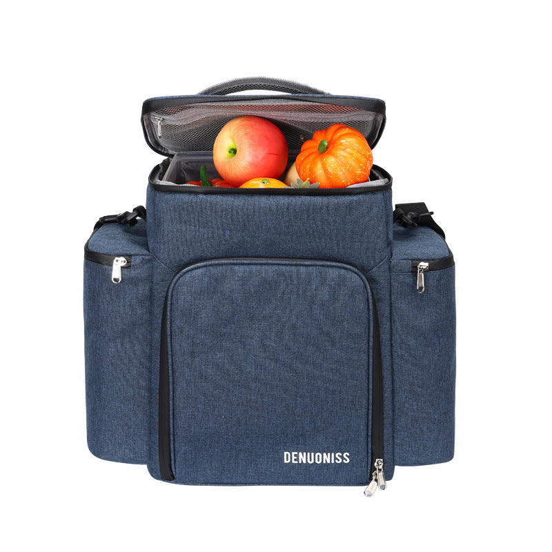 Large Capacity Insulated Picnic and Pizza Bag by Endo33 Markets