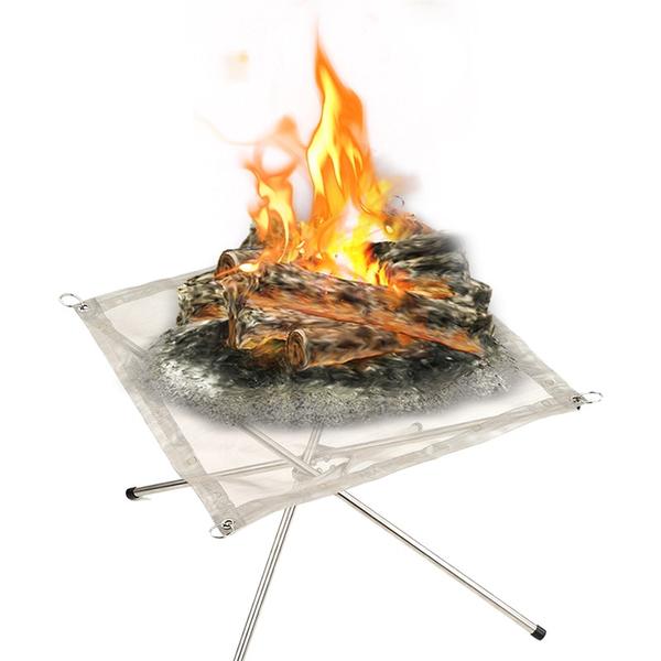 Outdoor Fire Pit and BBQ Grill by Endo33 Markets