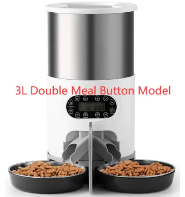 Double Meal Dispenser for Pets by Endo33 Markets