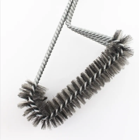 18" Triple-Head BBQ Grill Cleaning Brush by Endo33 Markets